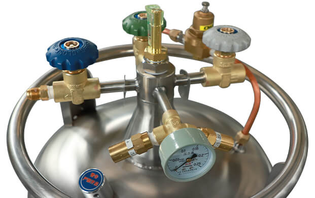 自增壓式液氮容器排放閥的作用？